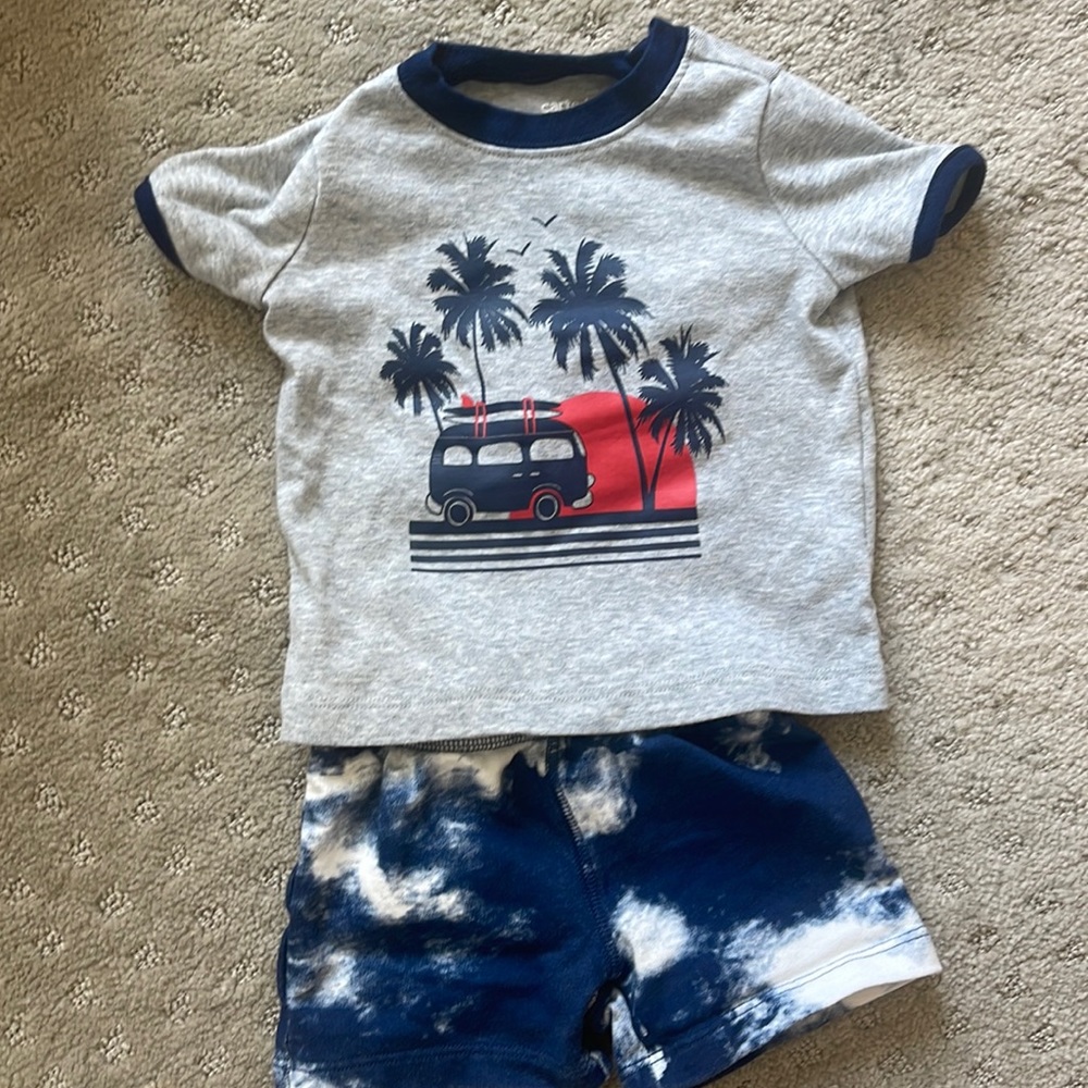 6 month carters 2 piece